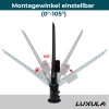 Ulična svjetiljka 150W 5000K 17500lm IP65 LUXULA LX-SL-150-5000