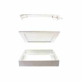 Panel LED 18W 3CCT 1880lm 227x35mm podesiv s difuzorom nadgradni kvadratni LUXULA LX300206