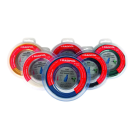 Cijevi termoskupljajuće blister set RB 6,4/3,2mm crvene 3m TET015