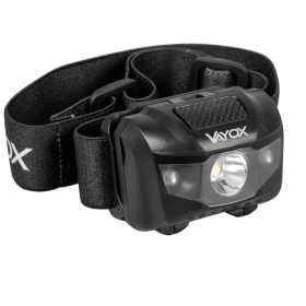 Naglavna svjetiljka LED+2x LED 100lm IPX4 VA0178