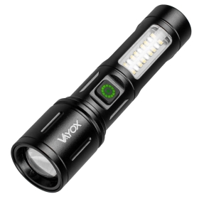 Ručna taktička svjetiljka 5W 260lm LED+SMD punjiva VA0181