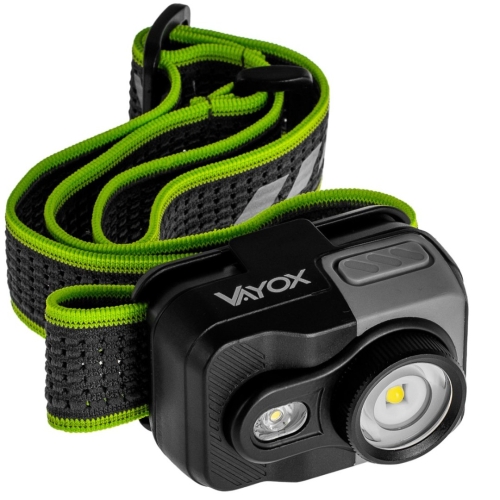 Naglavna svjetiljka 800lm CREE+SMD Pro serija punjiva VA0196