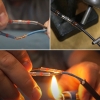 Spojnice termoskupljajuće 4,0-6,0mm žute 30 komada u pakiranju VMG-S41