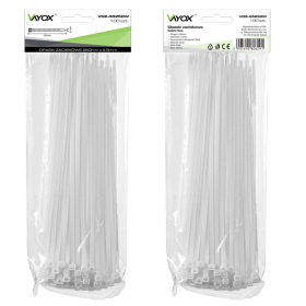 Vezica PVC 4,5x250mm bijela 100 komada u pakiranju VOZ-45250W