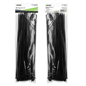 Vezica PVC 4,8x350mm crna 100 komada u pakiranju VOZ-48350B