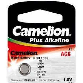 Baterija alkalna 1,5V AG6, LR69 bez žive, 1 kom, Camelion 2400002076