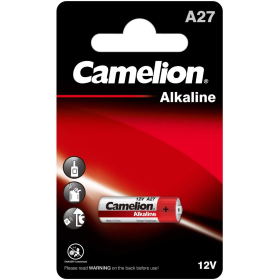 Baterija alkalna 12V A27, bez žive, 28x8 mm, Camelion 2400002022