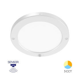 Panel LED 20W 3CCT sa senzorom 1800lm IP20 ugradbeno-nadgradni okrugli bijeli BRAYTRON BP03-92080