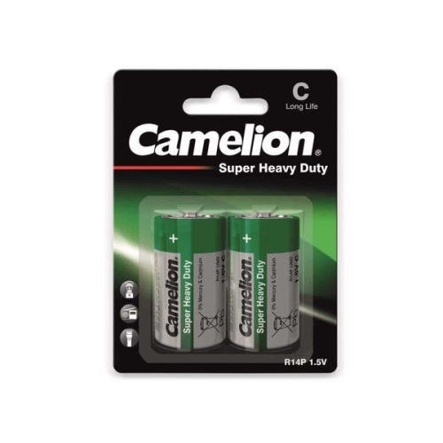 Baterija Zinc-Carbon 1,5V R14 - blister 2 kom, Camelion 2400002890