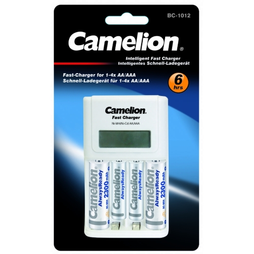 Punjač baterija 1-4xAA ili AAA, sa baterijama, BC-1012 Camelion 8051107429