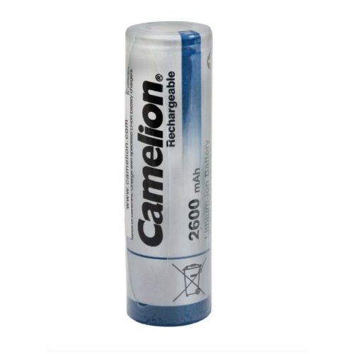 Baterija punjiva litijeva 3,7V 18650 Li-Ion 2600mAh, Camelion 2400200049