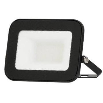 Reflektor LED 20W 4500K 1800lm IP65 crni s utičnicom za PIR senzor XD-PP102