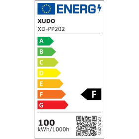 Ulična svjetiljka 100W 4500K 10000lm IP65 crna XD-PP202