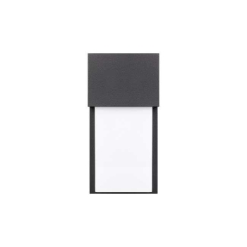 Zidna svjetiljka E27 245x120x80mm crna IP44 3205