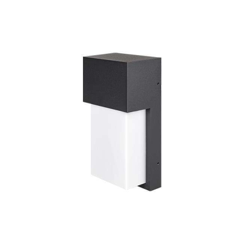 Zidna svjetiljka E27 245x120x80mm crna IP44 3205