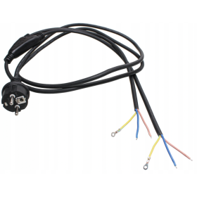 Kabel za reflektore 3x0,75mm 2m crni BGPL 6484