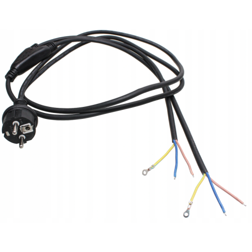 Kabel za reflektore 3x0,75mm 2m crni BGPL 6484