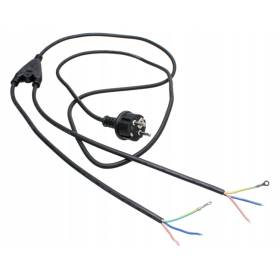 Kabel za reflektore 3x0,75mm 2m crni BGPL 6484