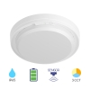 Stropna/zidna svjetiljka 18W 3CCT 2020lm fi222mm IP65 sa senzorom okrugla bijela BRAYTRON BC15-00980