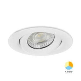 Stropna svjetiljka 10W 3CCT 770lm fi112 IP20 ugradbena okrugla SPOT bijela BRAYTRON  BD02-01080