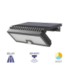 Solarna zidna svjetiljka 10W 3CCT 1000lm IP54 IK05 sa senzorom siva BRAYTRON BG36-00381