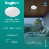 Stropna svjetiljka E27 max 23W fi265mm IP65 bijela BRAYTRON BG37-00710