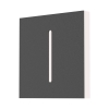 Zidna svjetiljka za stepenice Cover 80x80x10,2mm kvadratni crni BRAYTRON BH07-00171