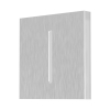 Zidna svjetiljka za stepenice Cover 80x80x10,2mm kvadratni srebrni BRAYTRON BH07-00173
