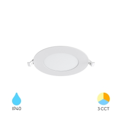 Panel LED 6W 3CCT 470lm IP40 ugradbeni okrugli bijeli BRAYTRON BP01-60680