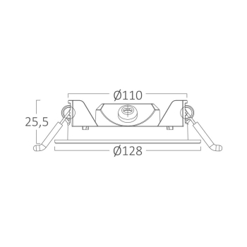 Panel LED 6W 3CCT 470lm IP40 ugradbeni okrugli bijeli BRAYTRON BP01-60680 Panel LED 6W 3CCT 470lm IP40 ugradbeni okrugli bijeli BRAYTRON BP01-60680