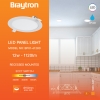 Panel LED 12W 1120lm 3CCT IP40 ugradbeni okrugli bijeli BRAYTRON BP01-61280