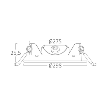 Panel LED 24W 3CCT 24000lm IP40 ugradbeni okrugli bijeli BRAYTRON BP01-62480 Panel LED 24W 3CCT 24000lm IP40 ugradbeni okrugli bijeli BRAYTRON BP01-62480