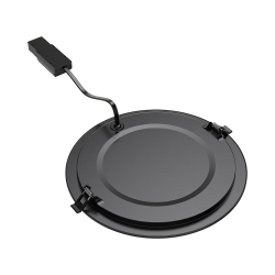 Panel LED 18W 3IN1 IP40 ugradbeni okrugli crni dimabilni BP01-91881