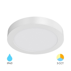 Panel LED 24W 3CCT 2400lm IP40 nadgradni okrugli bijeli BRAYTRON BP03-62480