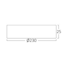 Stropna svjetiljka 20W 3CCT 1980lm fi230mm IP20 okrugla imitacija drva 3 GODINE GARANCIJE BRAYTRON BP07-00287