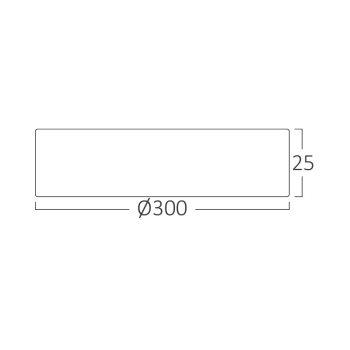 Stropna svjetiljka 26W 3CCT 2640lm fi300mm IP20 okrugla imitacija drva 3 GODINE GARANCIJE BRAYTRON BP07-00387