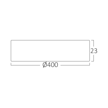Stropna svjetiljka 36W 3CCT 3960lm fi400mm IP20 okrugla imitacija drva 3 GODINE GARANCIJE BRAYTRON BP07-00487