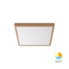 Stropna svjetiljka 20W 3CCT 1980lm 230x230mm IP20 kvadratna imitacija drva 3 GODINE GARANCIJE BRAYTRON BP07-10287