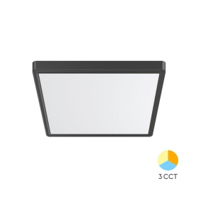 Stropna svjetiljka 26W 3CCT 2640lm 300x300mm IP20 kvadratna crna 3 GODINE GARANCIJE BRAYTRON BP07-10381
