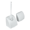 WC set - univerzalna daska, četka, držač za papir, bijela BTH174
