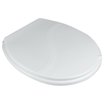 WC set - daska, četka, držač za papir, bijela, DPM BTH197