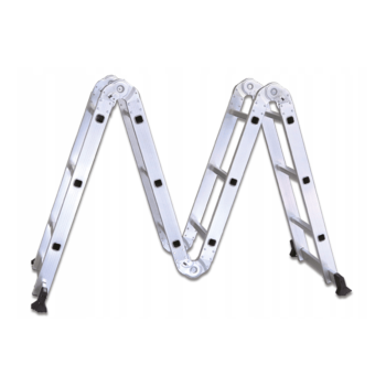 Višenamjenske zglobne ljestve 3,7m 4x3 stepenice BGPL CM-1215902