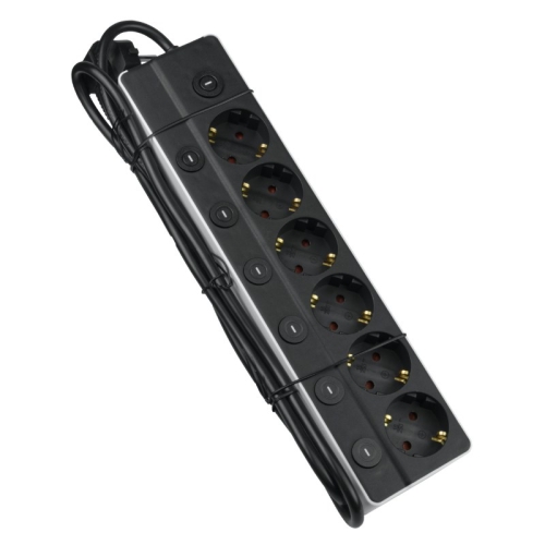 Razdjelnik 6-smjerni sa prekidačima 16A 3G1,5 Schuko FMP6214S Razdjelnik 6-smjerni sa prekidačima 16A 3G1,5 Schuko FMP6214S