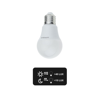 Žarulja LED 9W 2700K 830lm E27 sa senzorom za sumrak LUXULA LX100200