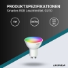 Žarulja LED 5W RGB+CCT 387lm GU10 SMART upravljanje aplikacijom Tuya LUXULA LX100360