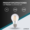 Žarulja LED 7W 2700K 700lm E27 prozirno staklo filament LUXULA LX100700