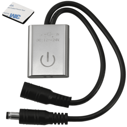 Infracrveni senzor pokreta za LED traku 12~24V 5A siva MA0244