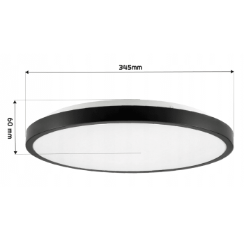 Stropna svjetiljka 18W 4000K 1440lm OPTIMUS MP0433