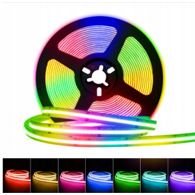 Traka LED 75W (15W/m) RGB 450D COB 12V 5M IP20 10mm BGPL TB-5M-12V-75W-RGB