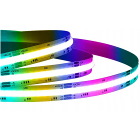 Traka LED 75W (15W/m) RGB 450D COB 12V 5M IP20 10mm BGPL TB-5M-12V-75W-RGB